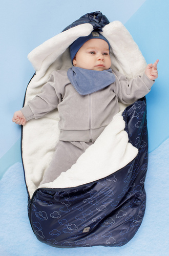 Śpiworek do fotelika Winter Pinokio - granat 