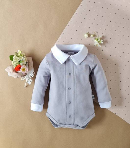 Body 045DR Little Gentleman Marija - szary