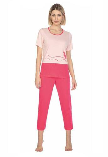 Piżama damska 663 Regina - różowy