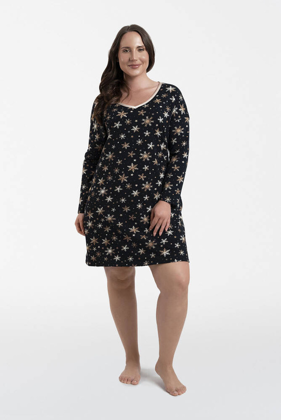 Koszula nocna damska Laponia Italian Fashion - druk