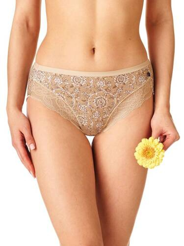 Figi damskie LPC 171  2-pak Key biały beżowy