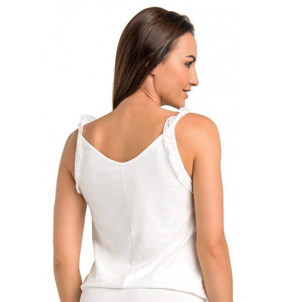 Koszulka damska Sleepy Teyli - ecru