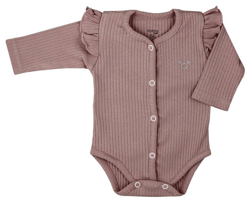 Body rozpinane Basic Koala - różowe