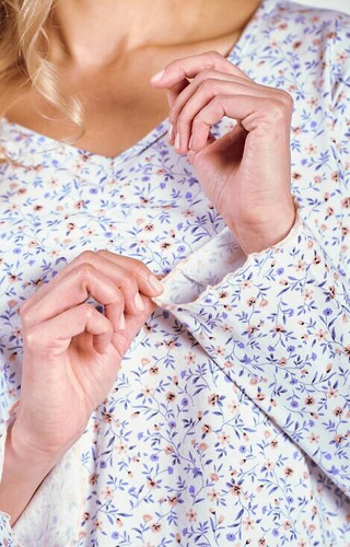 Koszula Damska 3241 Ariella  Taro- biała