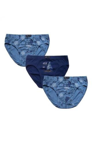 Slipy chłopięce B-228 SD A'3 Lama granatowy-niebieski