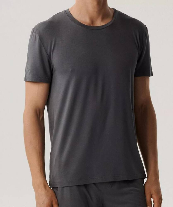 Piżama męska krótki rękaw,BNMP-005 Atlantic-szary