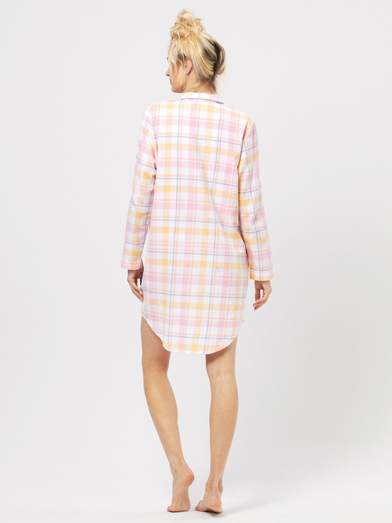 Koszula damska LND 486 Key - rózowy