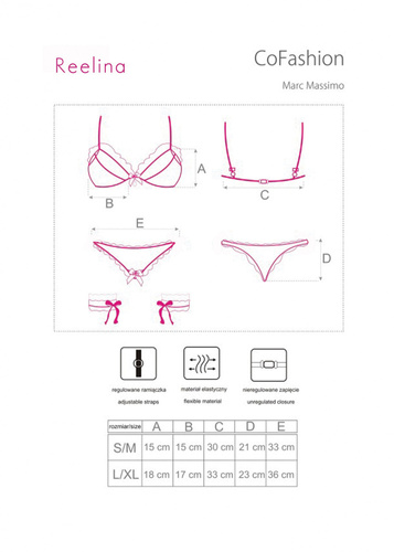 Komplet bielizny Reelina CoFashion Marc Massimo 