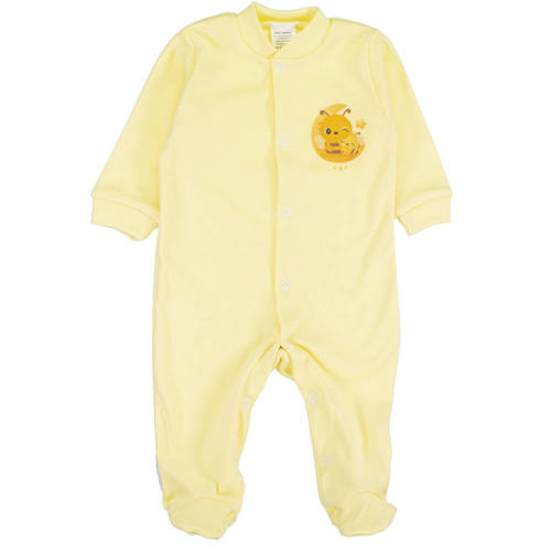 Pajacyk niemowlęcy Pszczółki Martex żółty