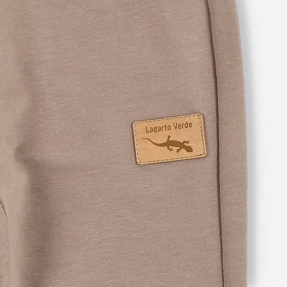 Lagarto Verde Spodnie dresowe dla chłopca- brązowy