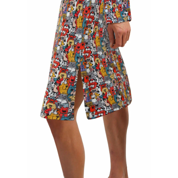 Koszula męska z szlafmycą 2024/24 Dogs Sesto Senso