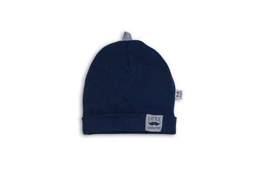 0415C Little Gentleman Czapka niemowlęca Marija - granat