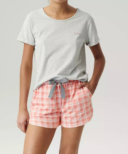  Piżama Damska  NLP-497  Atlantic szary