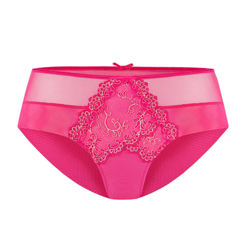 Romance LV-SZ20 Figi Hipsters Le Vernis fuksja – delikatna koronka, wygodny krój