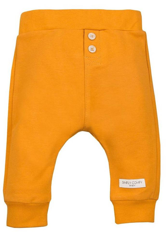 "Simply Comfy" Spodnie z guzikami Ewa Klucze- miodowy