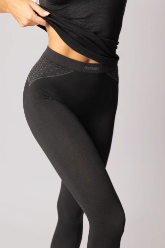 Legginsy damskie Breeze Spaio black/grey