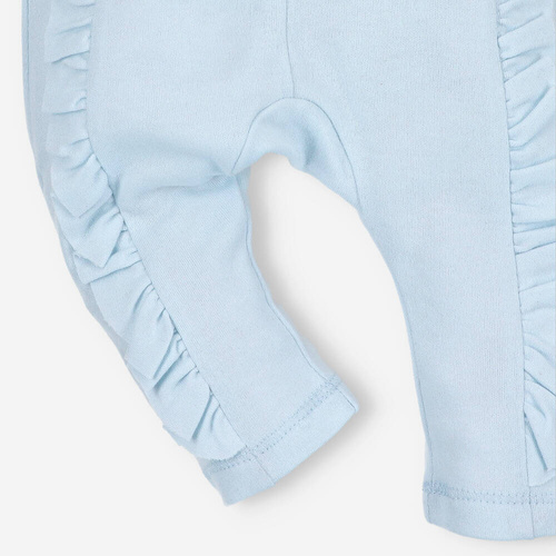 Spodnie dresowe z bawełny organicznej Sunny Nini błękitny 