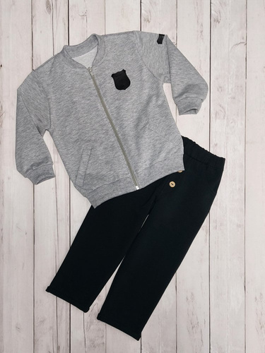 Bluza chłopięca Mieszko Bambarillo bordowy