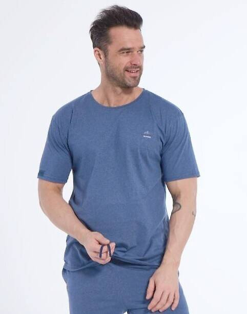 Piżama męska 462/287 Lofoten Cornette - niebieski