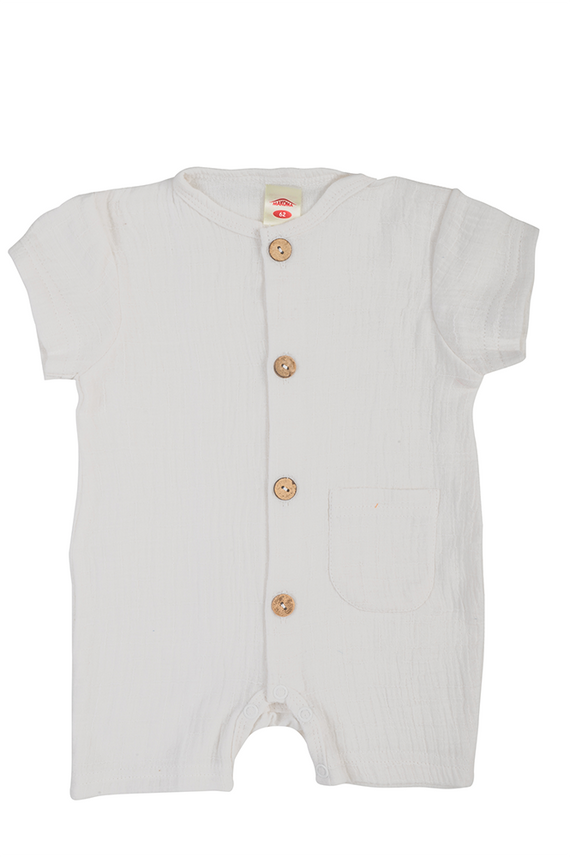 Rampers niemowlęcy "Just Muslin Milk" Makoma