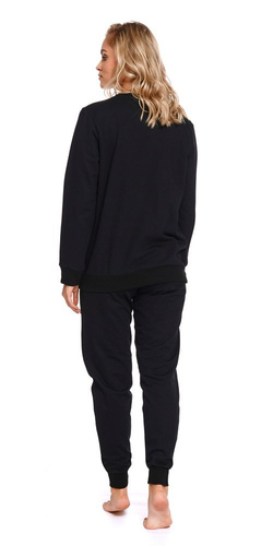 SPO.4238 Spodnie dresowe ciążowe Doctor Nap - black