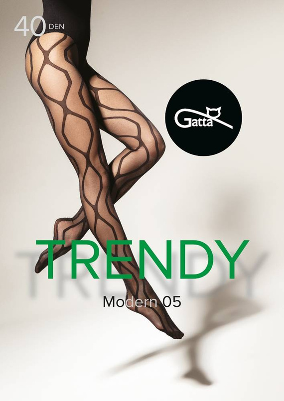 Modern wz 05 Rajstopy 40 den Gatta nero