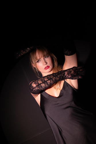 Koszula damska 758 Cordelia De Lafense - czarny