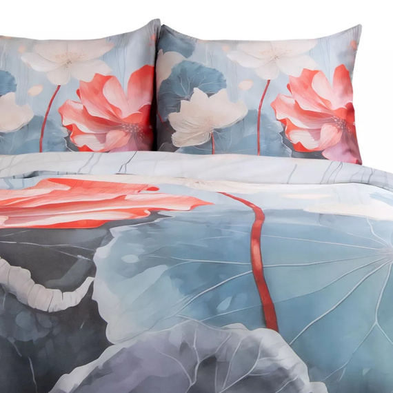 Pościel satynowa kwiaty 12406 Darymex satynlove premium