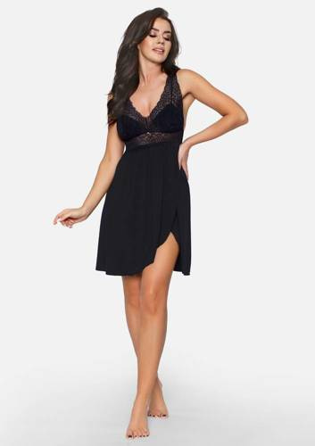 Koszula Nocna Afrodita Babella - czarny