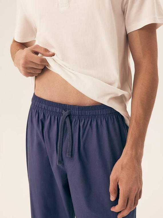 Piżama Męska 42790 Optima Henderson - kremowy