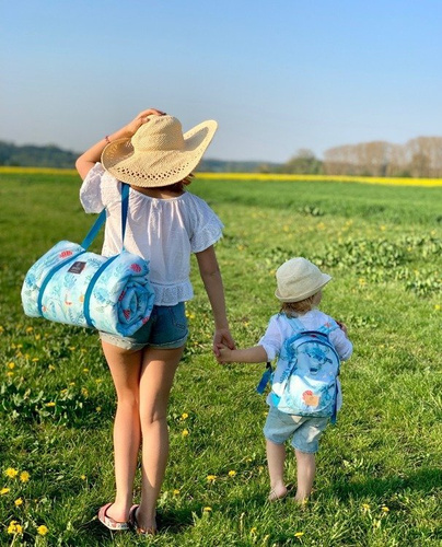 Koc piknikowy / Mata do zabawy Woodland Makaszka