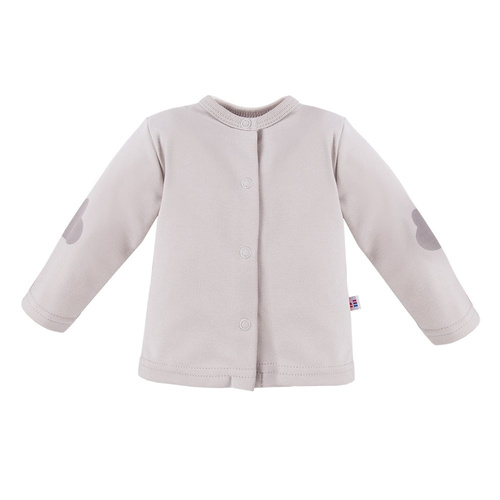 Kaftanik bawełniany Mellow Ewa Klucze- szary