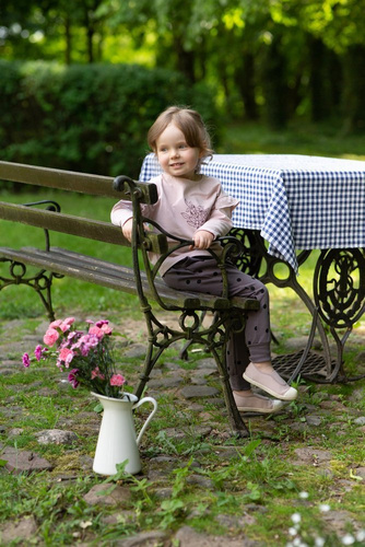 Bluzka dla dziewczynki Julia Pinokio - grafit