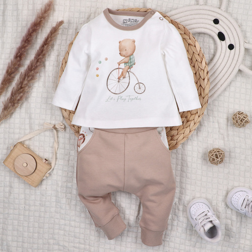 Nini Circus – bluzka niemowlęca z organicznej bawełny, antyalergiczna i ekologiczna