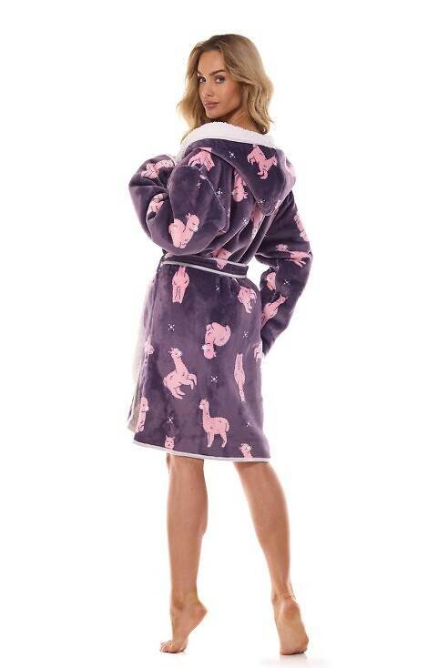 Szlafrok damski 2417 Sara L&L lama