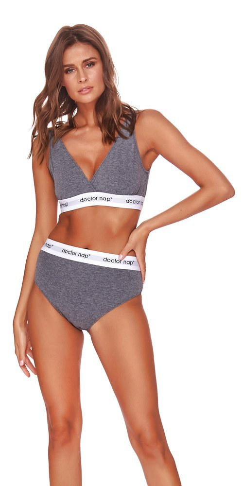 BRA.4160 biustonosz ciążowy i do karmienia Doctor Nap - dark grey