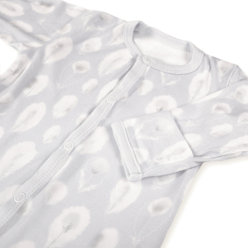 Pajac Bamboo Ewa Klucze - niebieski