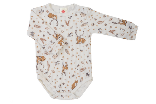 Body niemowlęce z długim rękawem "Nature" Makoma