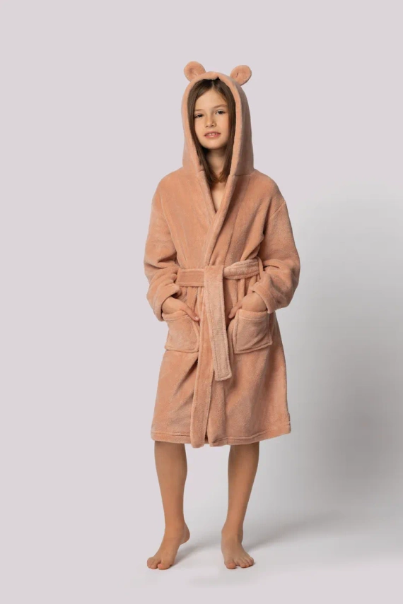 Szlafrok dziecięcy Bear Kids Envie rose pink