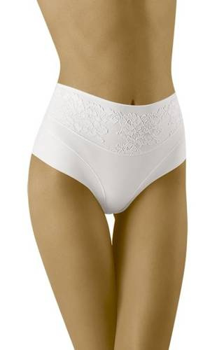 Figi damskie Fortunata Wol-Bar - biały