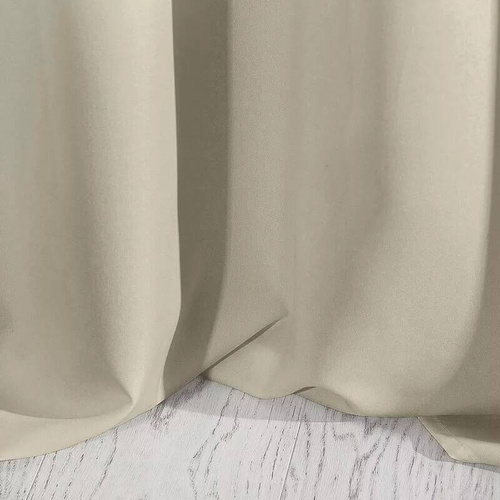 Zasłona na taśmie Rita Eurofirany cappucino