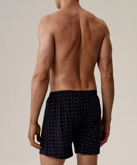 2MBX-077 Atlantic bokserki męskie bawełniane – 2-pak, luźny krój i komfort