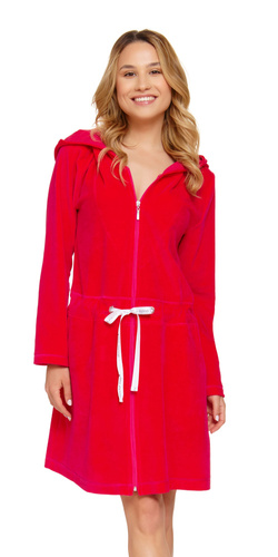 SWO.1008 Szlafrok damski Doctor Nap - viva magenta