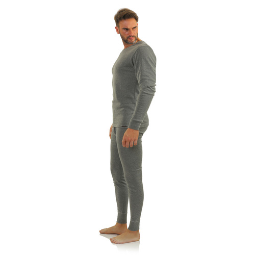 111 Podkoszulek bawełniany z długim rękawem Sesto Senso- średni melanż