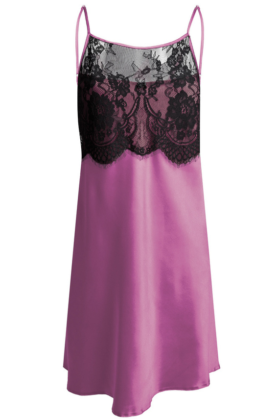 Halka satynowa Janice DKaren - wrzos