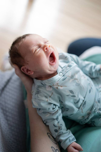 BOD.4291 Body z długim rękawem rozpinane Doctor Nap - pool blue