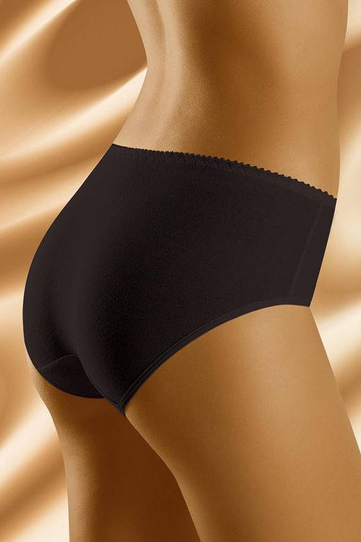 Figi damskie Eco-Ro Wol-Bar - czarny