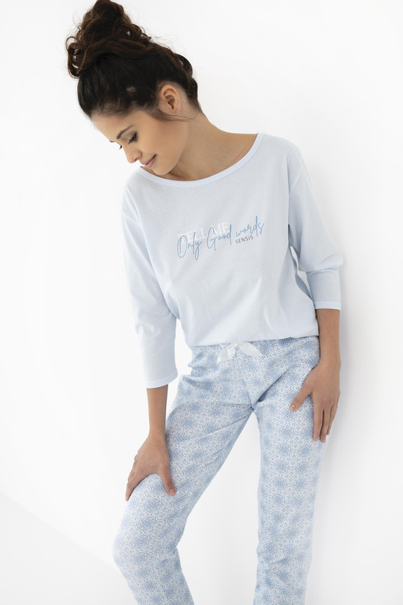 Piżama damska Marina Sensis - niebieski