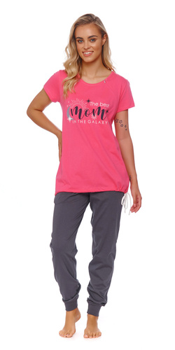 Piżama Damska 9901 Doctor Nap - peony