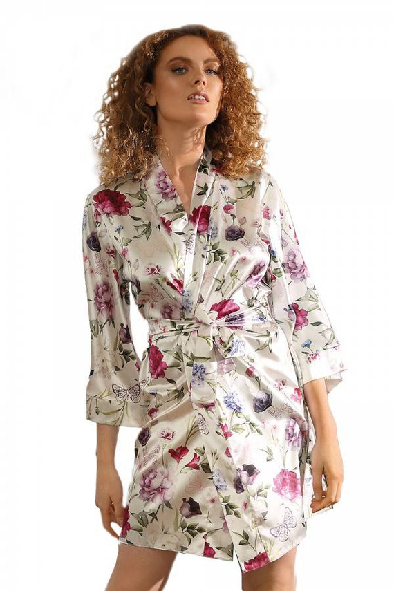 Podomka damska Flowers DKaren DK-P- biały 005